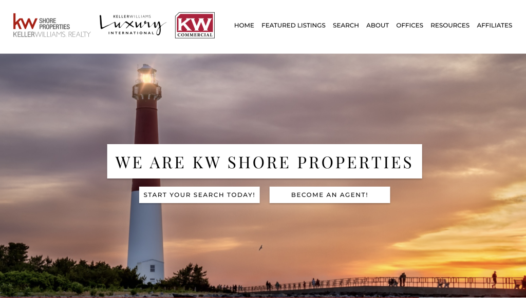 Visit the official KW Shore Properties website